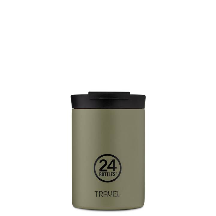 24BOTTLES Thermobecher Travel (0.35 l, Grün)