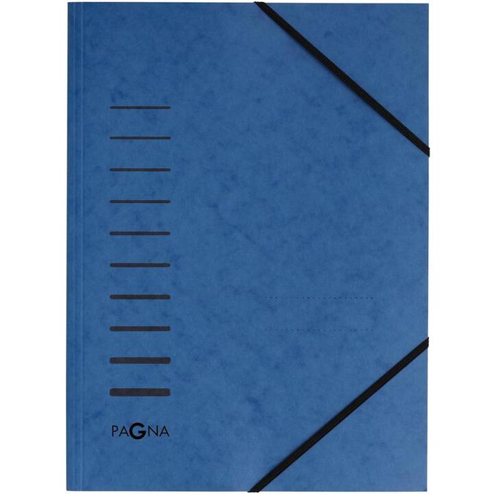 PAGNA Dossier à élastique (Bleu, A4, 1 pièce)