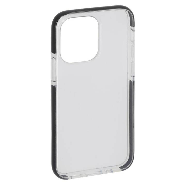 HAMA Backcover (iPhone 14 Pro, Transparent, Black)