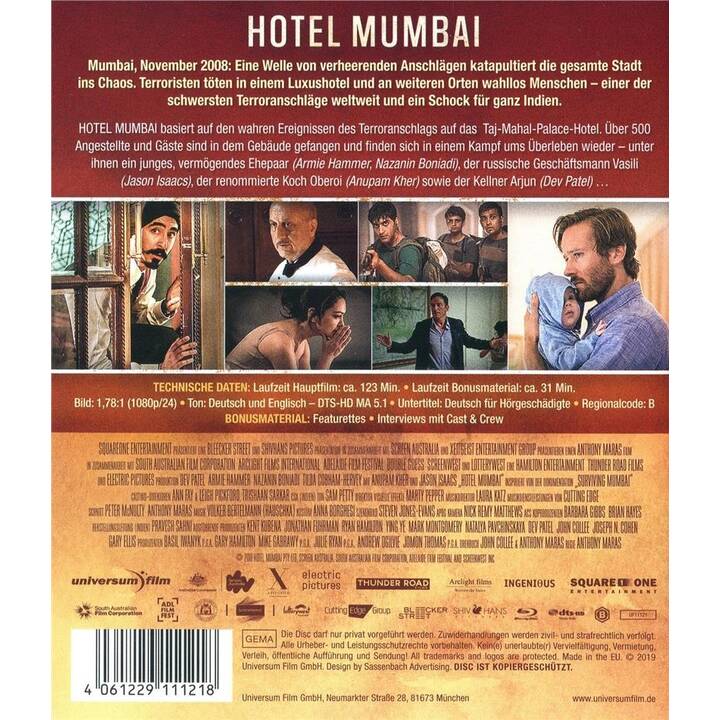 Hotel Mumbai (DE, EN)