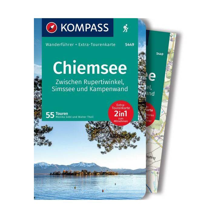Wanderführer Chiemsee, Zwischen Rupertiwinkel, Simssee und Kampenwand, 55 Touren