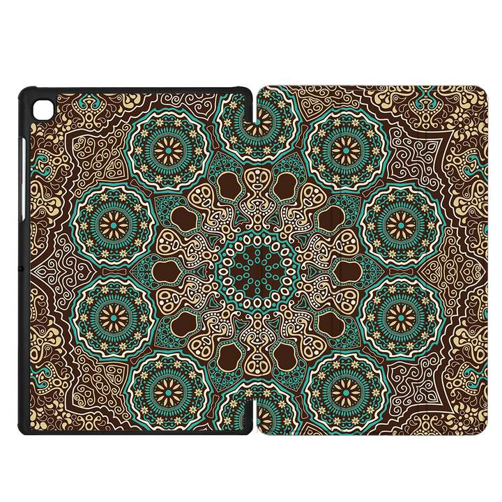 EG cover per Samsung Galaxy Tab A7 Lite 8.7" (2021) - marrone - mandala