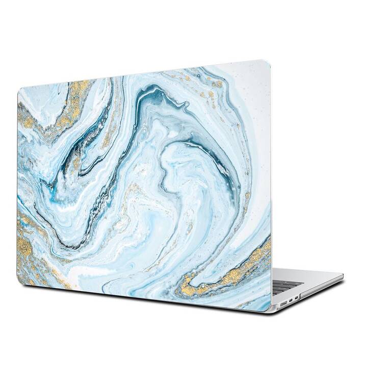 EG Hardcase (Macbook Air 15" M3 2024, Marmo, Blu)