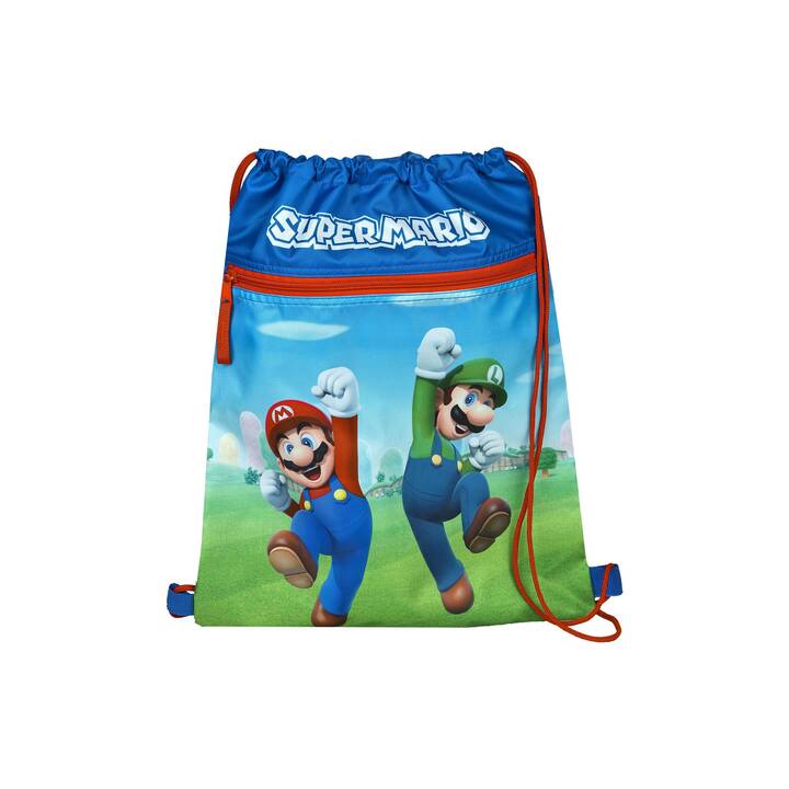 UNDERCOVER Borsa da palestra Super Mario (Verde, Blu, Rosso)