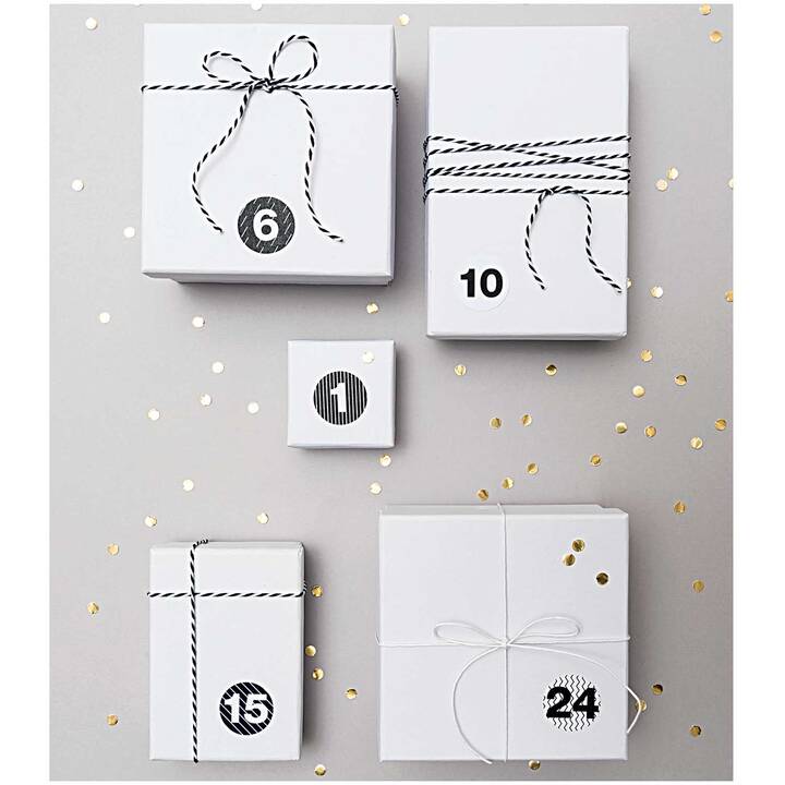 RICO DESIGN Adventskalender-Zahlen