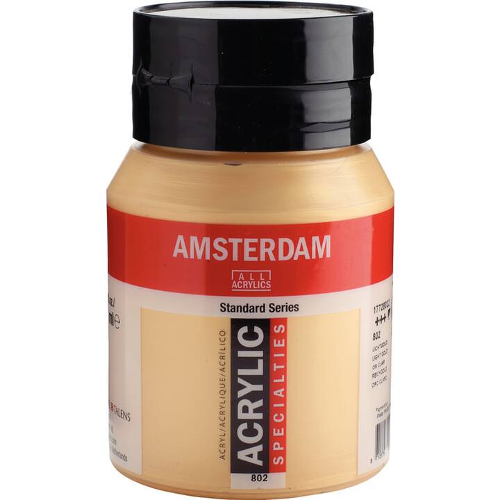 AMSTERDAM Couleur acrylique 802 (500 ml, Doré)