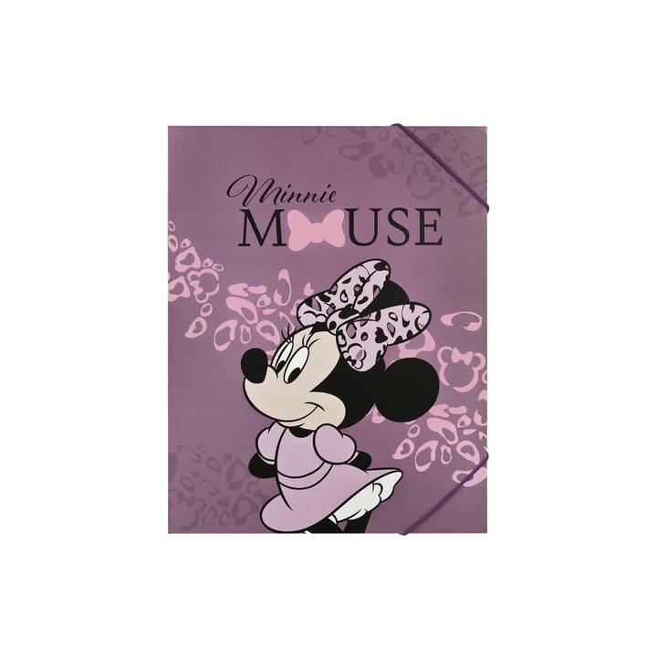 UNDERCOVER Dossier à élastique Minnie Mouse (Rose, A4, 1 pièce)