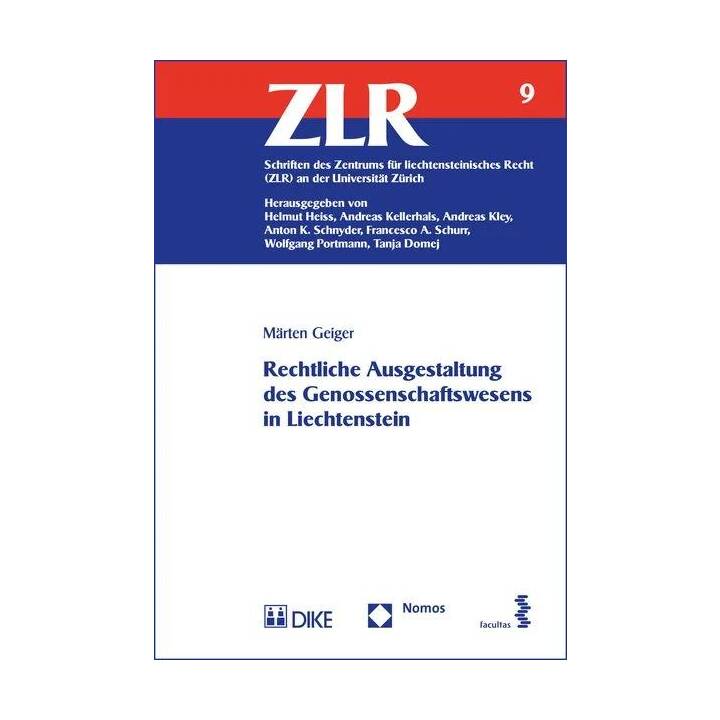 Rechtliche Ausgestaltung des Genossenschaftswesens in Liechtenstein