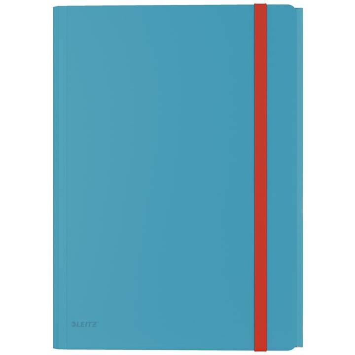LEITZ Dossier à élastique Cosy (Bleu, A4, 1 pièce)