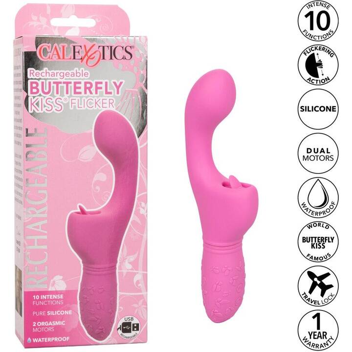 KISS VIBES Mini vibrator Butterfly Kiss Flicker