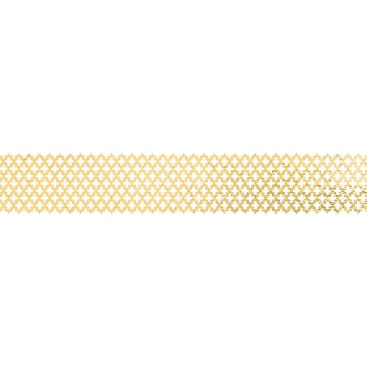 FOLIA Washi Tape Set (Grau, Gold, 5 m)