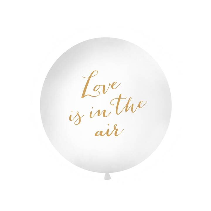 PARTYDECO Palloncino Love is in the air (1000 mm, 1 pezzo)