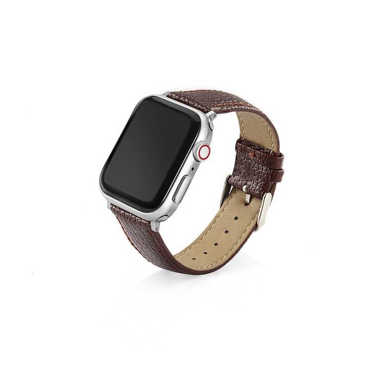 EG Armband (Apple Watch 49 mm, Dunkelbraun)