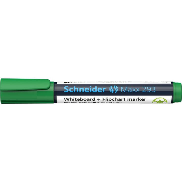 SCHNEIDER Whiteboard Marker  Maxx 293 (Grün, 1 Stück)