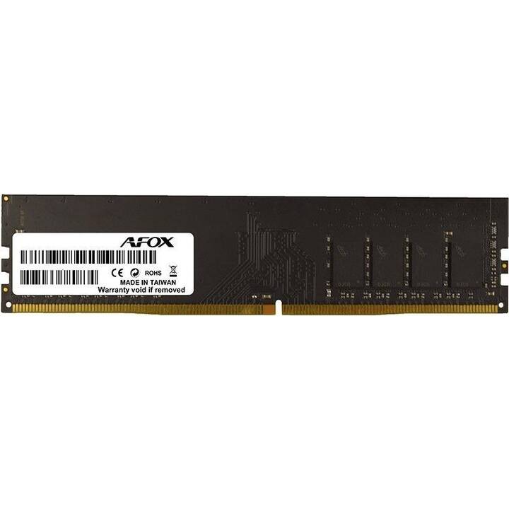 AFOX Afox AFLD416FH1P (1 x 1 GB, DDR4 2666 MHz, U-DIMM 288-Pin)