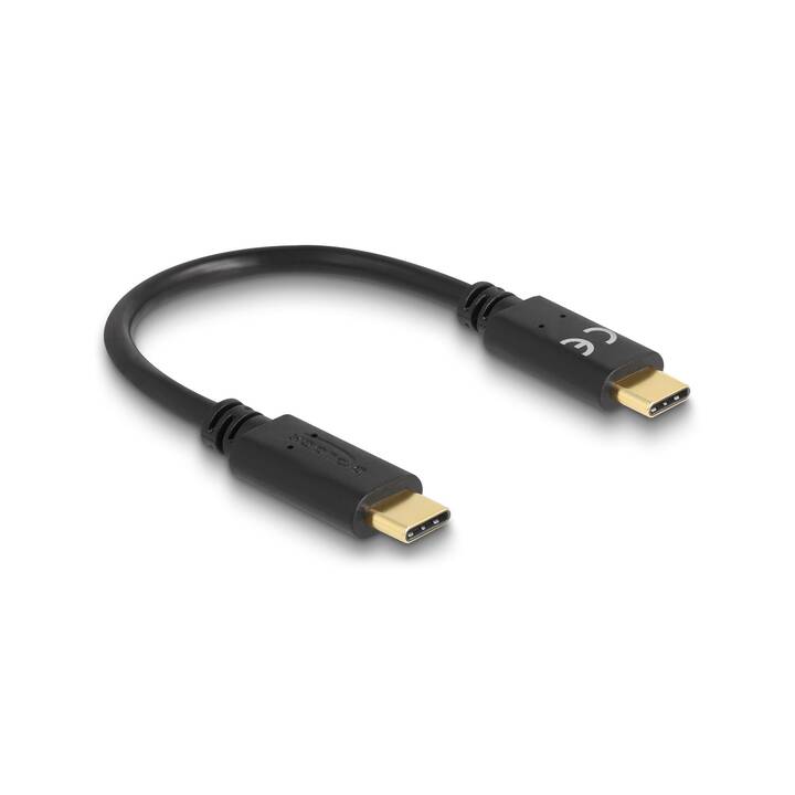 DELOCK Câble USB (USB C, USB de type C, 0.15 m)
