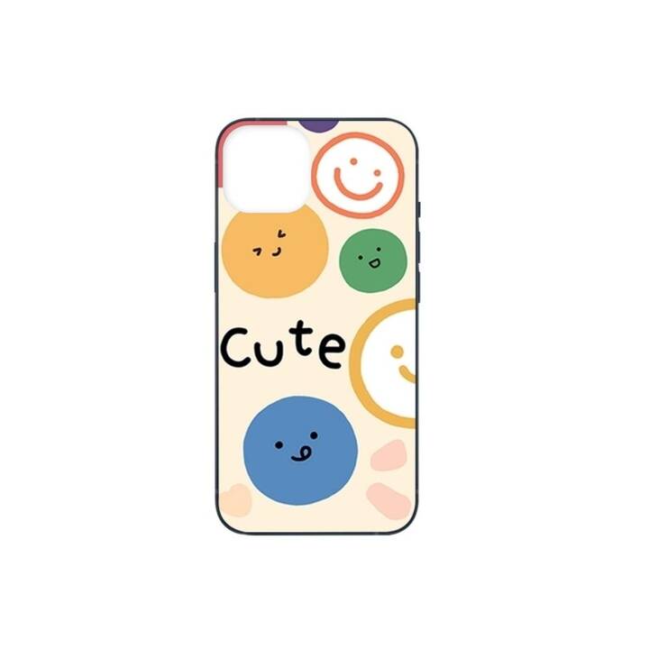 EG Autocollants pour smartphone (iPhone 12 Pro, iPhone 12, Smiley)