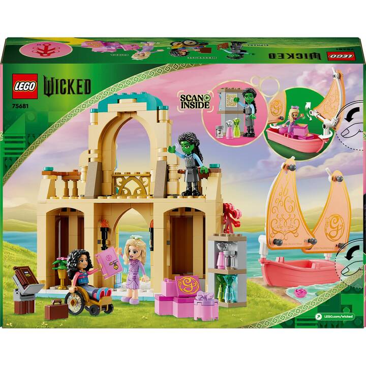 LEGO Wicked Glinda, Elphaba et Nessarose à l’université de Shiz (75681)