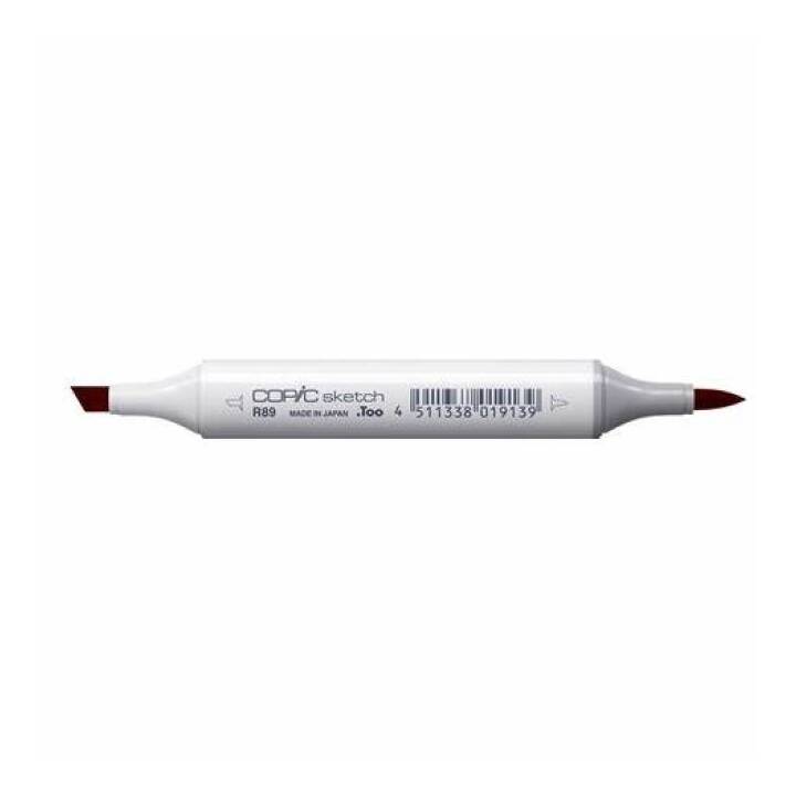 COPIC Marqueur de graphique Sketch R89 Dark Red (cramoisi/cramoisie, 1 pièce)