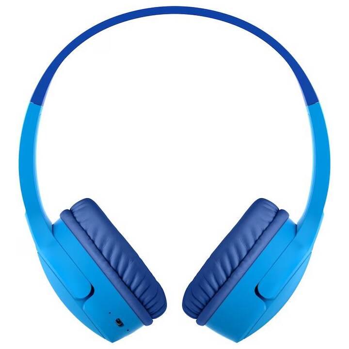 BELKIN SoundForm Mini Cuffie per bambini (ANC, Bluetooth 5.3, Blu)