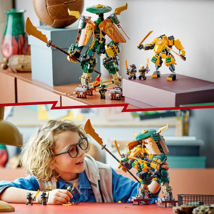 LEGO Ninjago L'équipe de robots des ninjas Lloyd et Arin (71794)