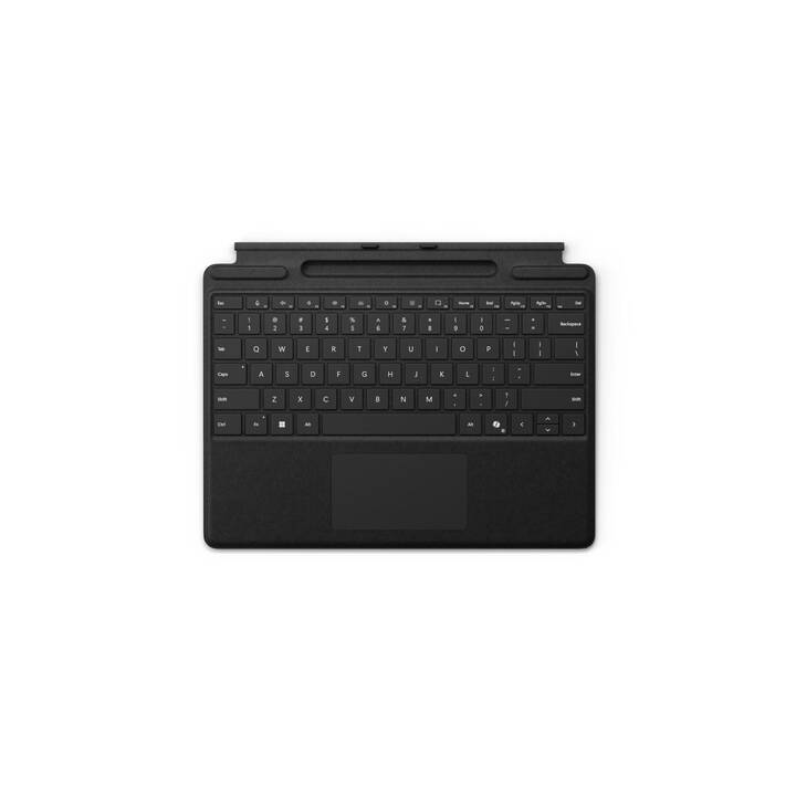 MICROSOFT CH-Layout With Pen Type Cover / Tablet Tastatur (Surface Pro 11, Surface Pro 9, Surface Pro X, Surface Pro 8, Schwarz)