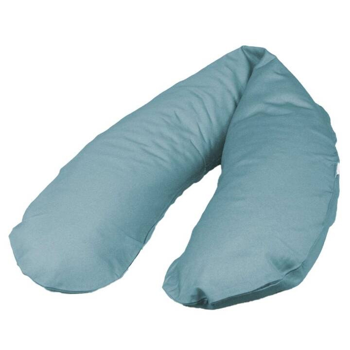 KULI-MULI Federa per cuscini allattamento (215 cm, Blu)