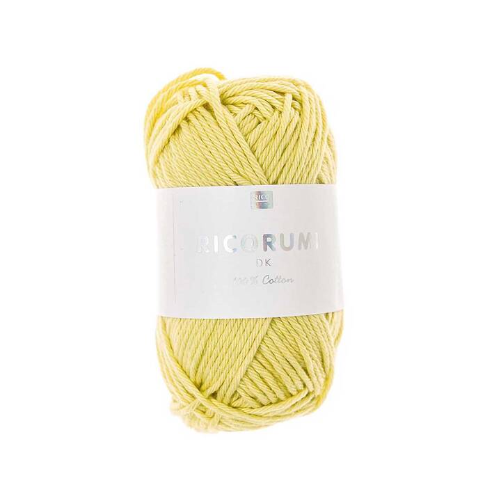 RICO DESIGN Wolle Creative Ricorumi DK (25 g, Gelb, Hellgelb)