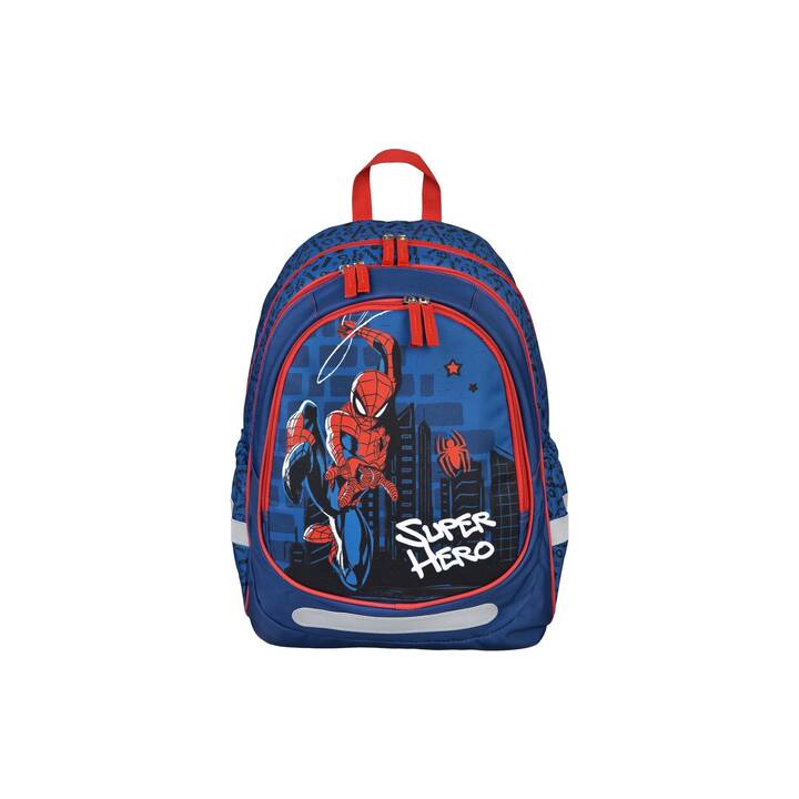 UNDERCOVER Rucksack Spiderman (25 l, Dunkelblau, Rot, Blau)