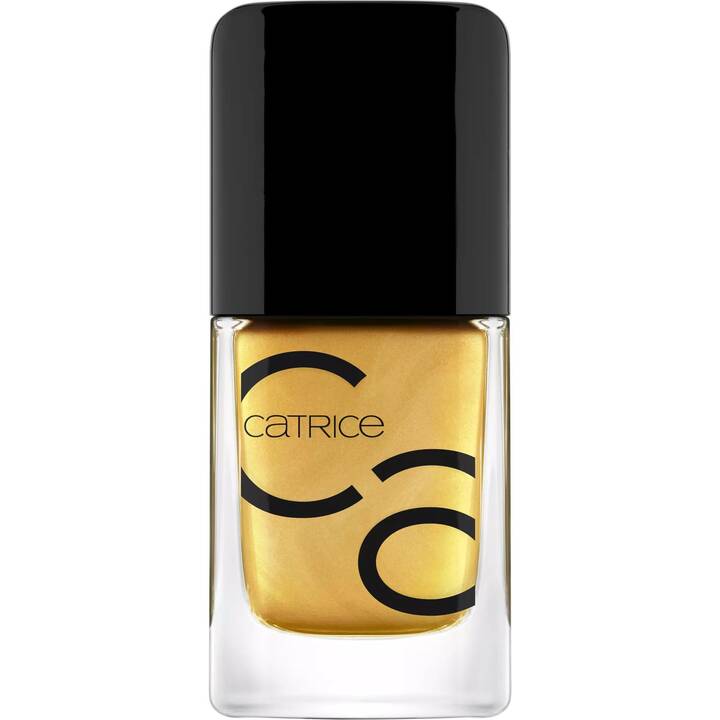 CATRICE COSMETICS Gel-Effekt Nagellack Iconails (156 Cover Me In Gold, 10.5 ml)