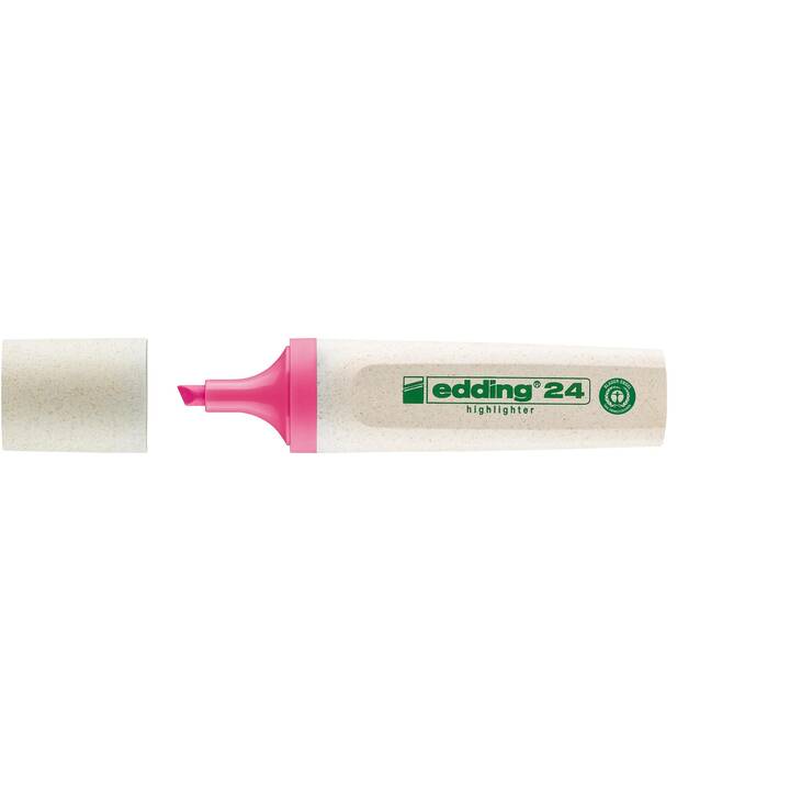 EDDING Textmarker 24 EcoLine (Pink, 1 Stück)