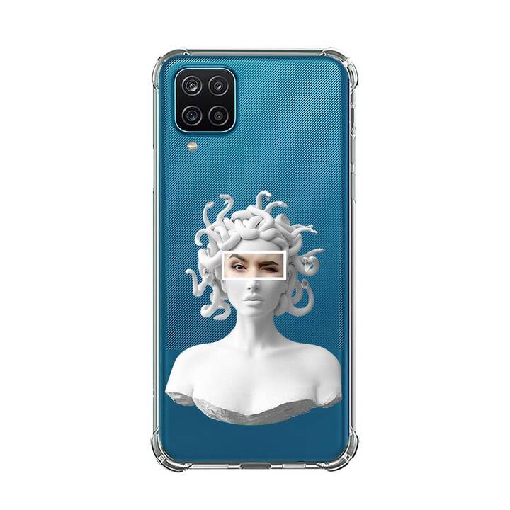 EG Backcover (Galaxy A12, Kunst, Transparent)