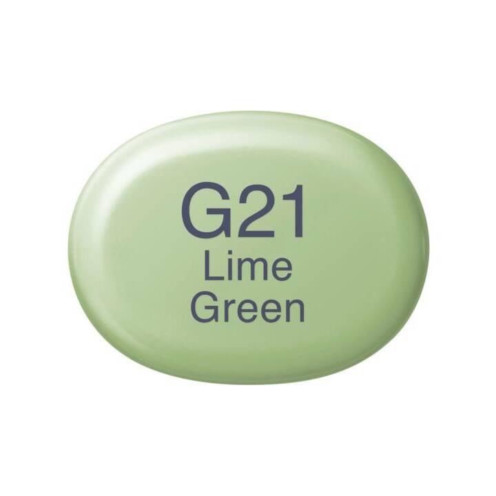 COPIC Marcatori di grafico Sketch G21 Lime Green (Verde, 1 pezzo)