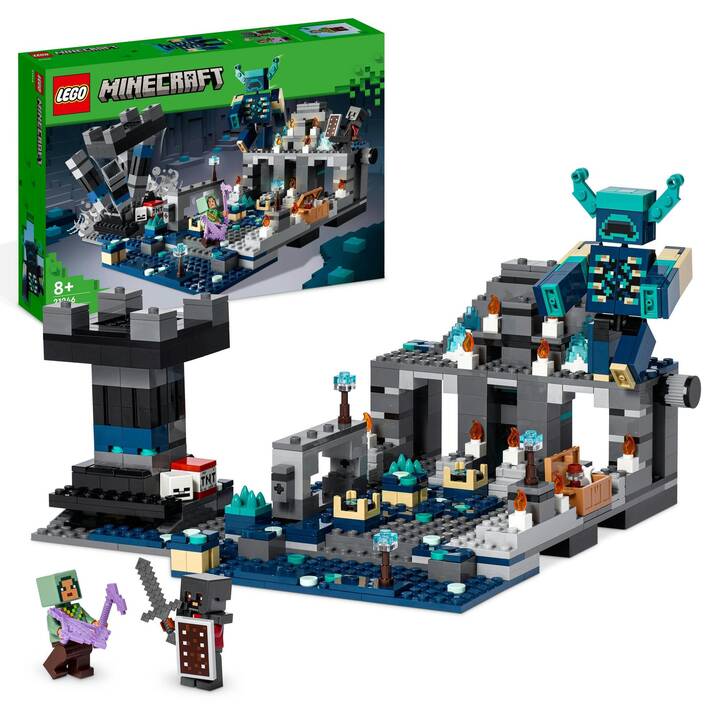 LEGO Minecraft Das Duell in der Finsternis (21246, seltenes Set)