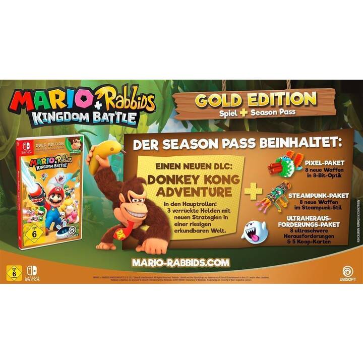 Mario & Rabbids Kingdom Battle - German Gold Edition (DE)