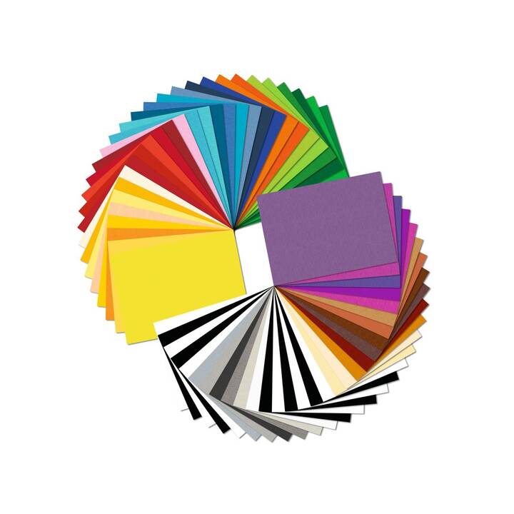 URSUS Carton (Multicolore, A6, 60 feuille)