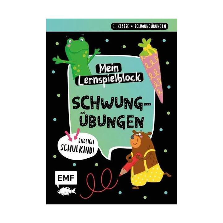 Endlich Schulkind! Mein Lernspielblock - Schwungübungen