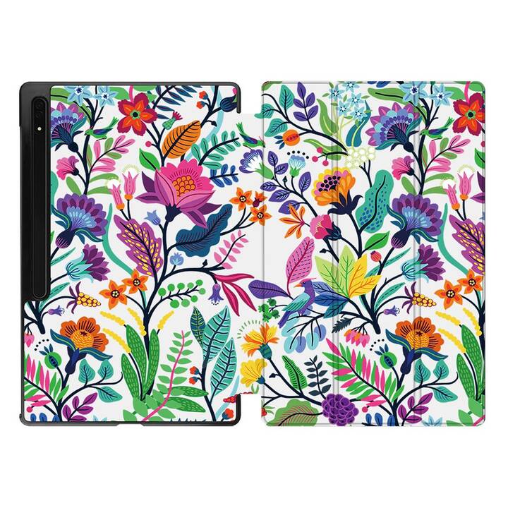 EG Custodia (11", Galaxy Tab S9, Fiore, Multicolore)