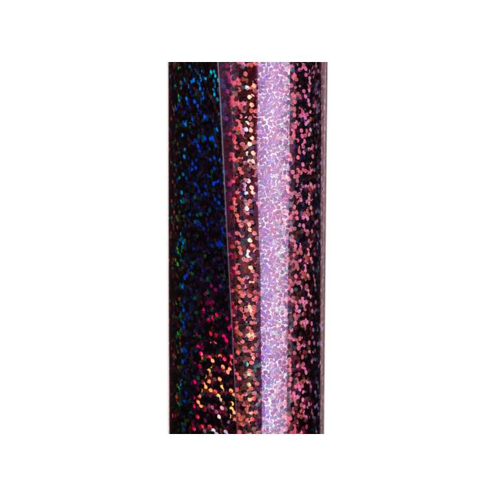 HAPPYFABRIC Bügelfolie (25 cm x 100 cm, Pink, Rosa)