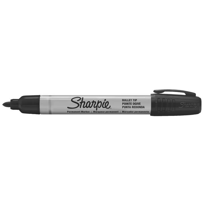 SHARPIE Permanent Marker (Schwarz, 12 Stück)