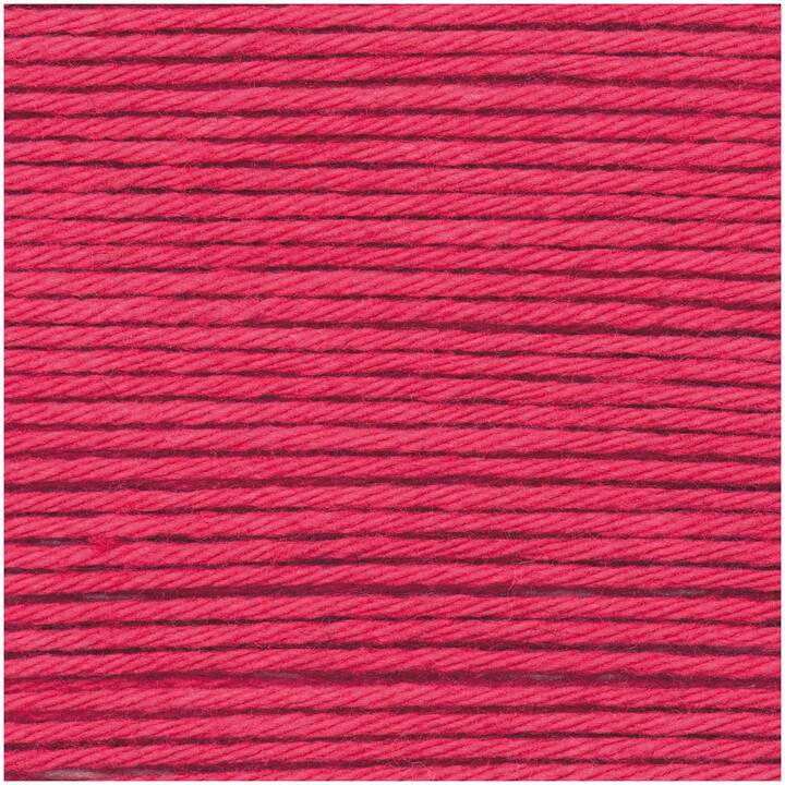 RICO DESIGN Lana Creative Ricorumi DK (25 g, Bomba ciliegia rosso, Rosso, Pink)