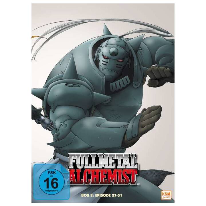 Fullmetal Alchemist - Box 2: Folge 27-51 (JA, DE)