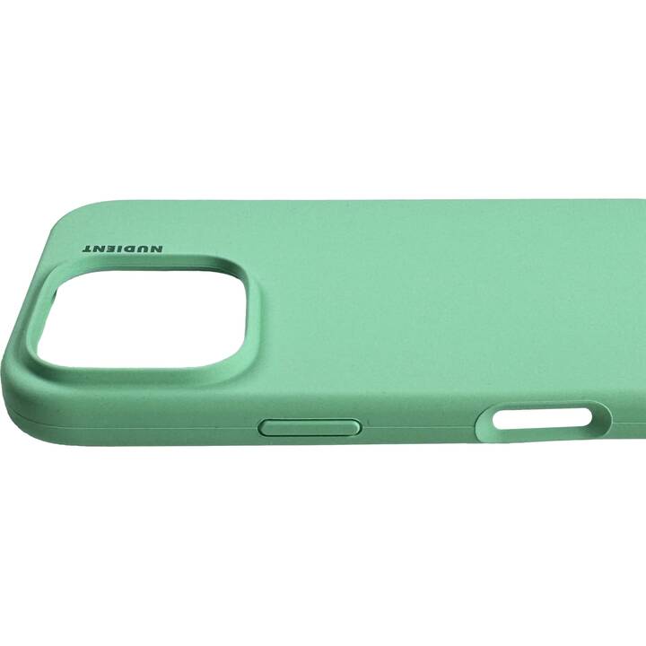 NUDIENT Backcover MagSafe Base (iPhone 16 Pro, Verde menta)