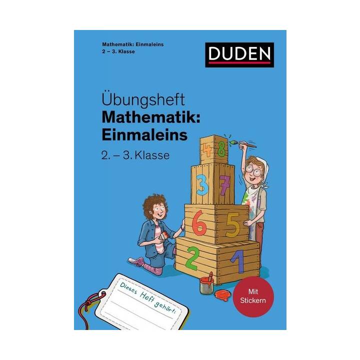 Übungsheft Mathematik - Einmaleins 2./3. Klasse