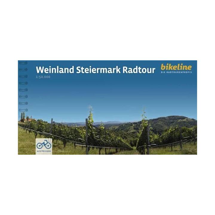 Weinland Steiermark Radtour. 1:50'000
