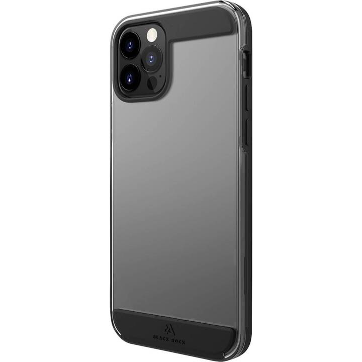 BLACK ROCK Backcover Air Robust (iPhone 12, iPhone 12 Pro, Schwarz)