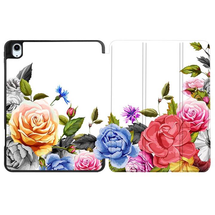 EG coque pour iPad Air 10.9 (2022) 5e génération - rose - fleurs -  Interdiscount