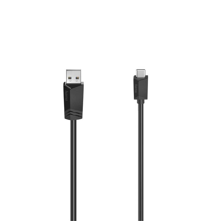 HAMA Câble USB (USB de type A, USB de type C, 1.5 m)