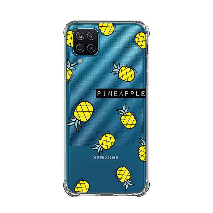 EG Backcover (Galaxy A22 4G, Ananas, Transparente)