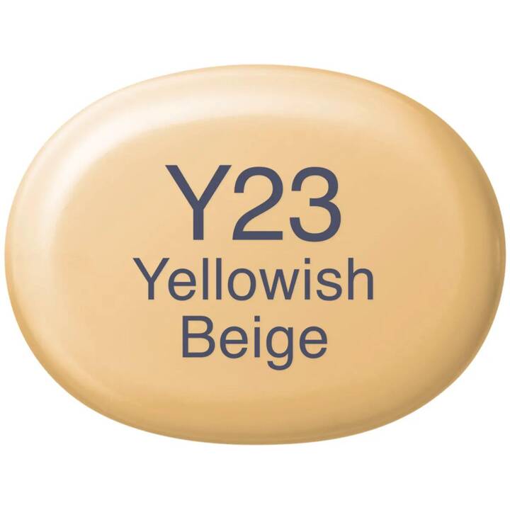 COPIC Marcatori di grafico Sketch Y23 - Yellowish Beige (Beige, 1 pezzo)